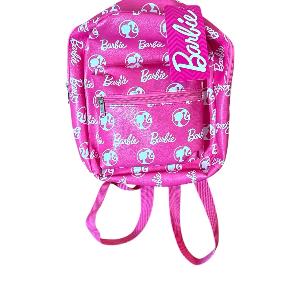 NWT Barbie Pink Logo Backpack Accessory